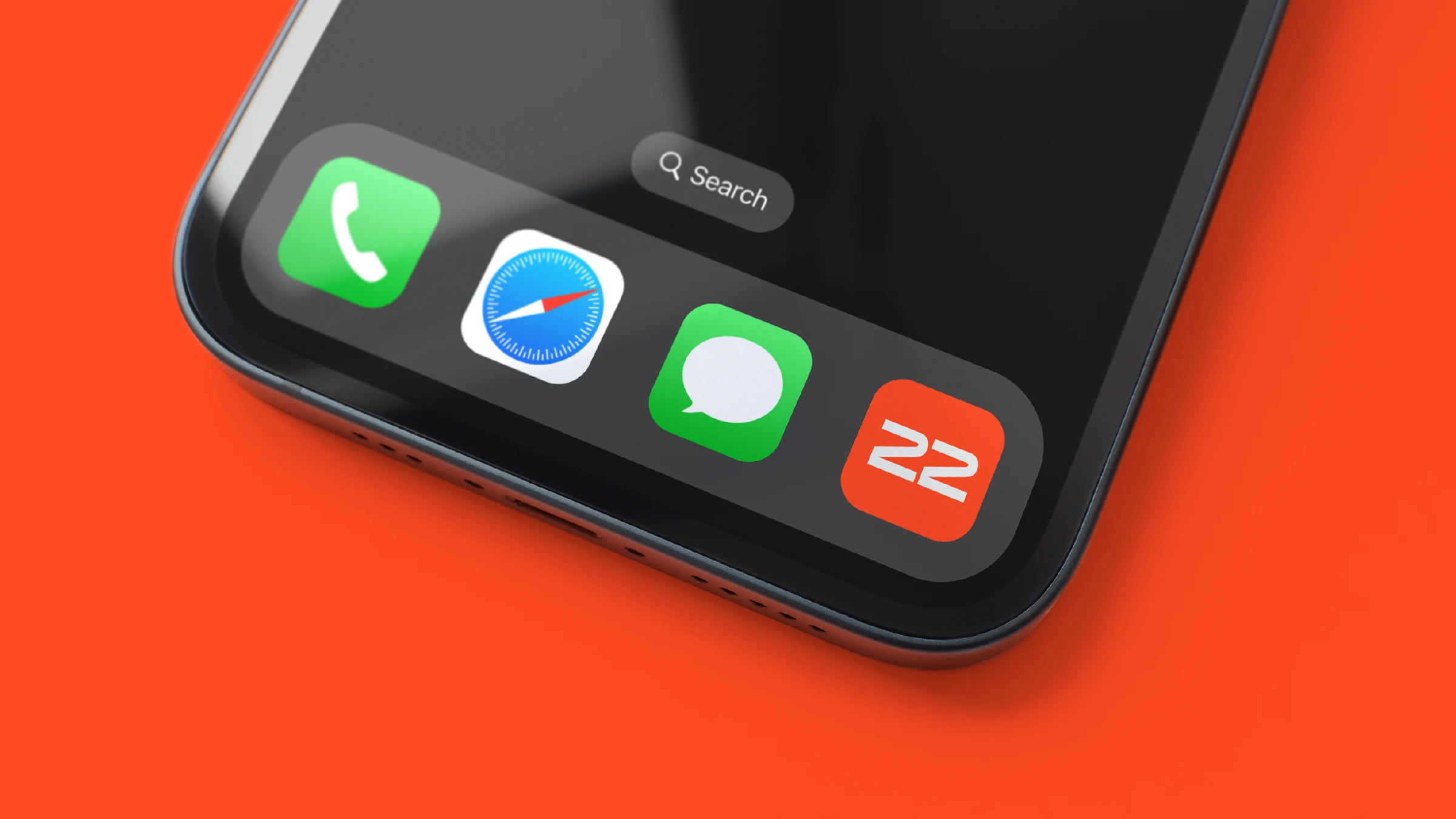 22 Flooring app icon on an iPhone home screen