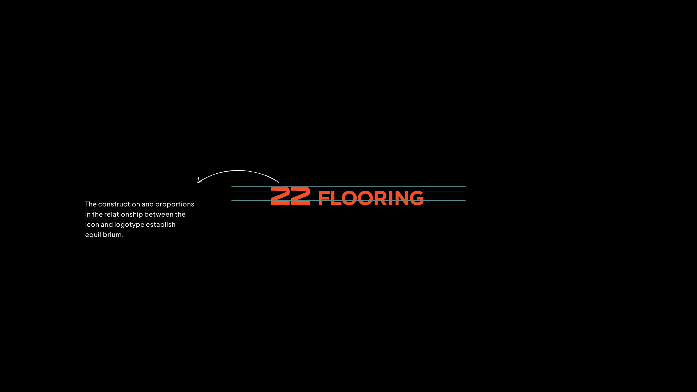 22 Flooring logo construction and proportions