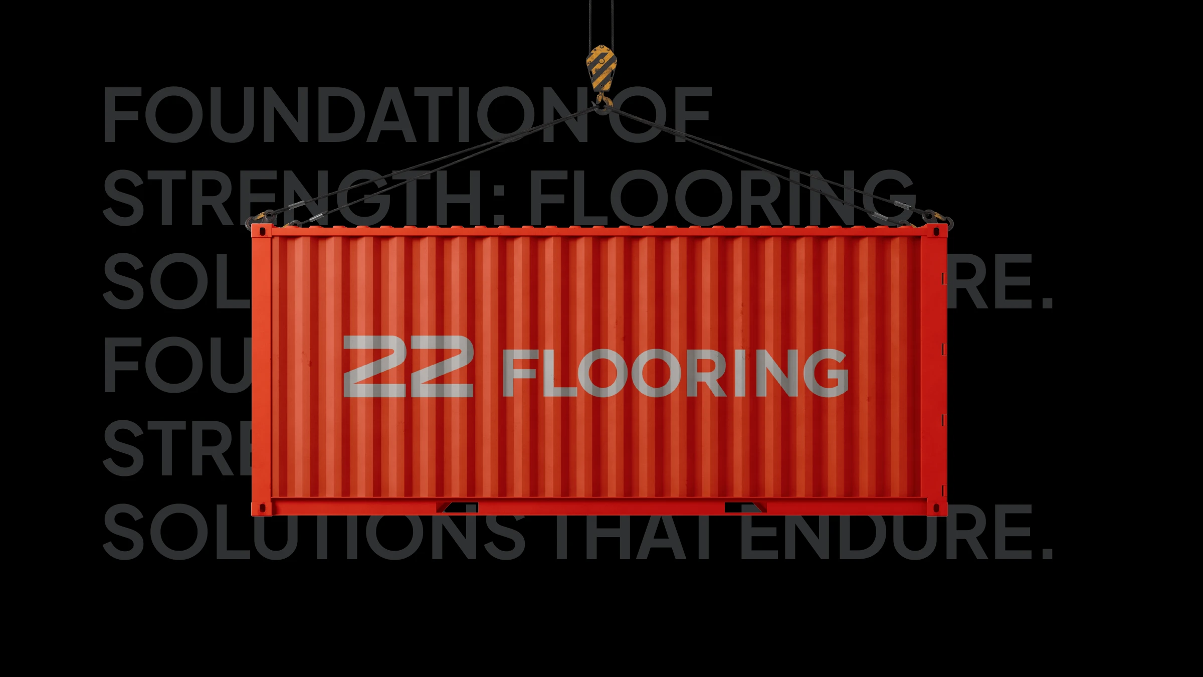22 Flooring shipping container — flooring solutions that endure