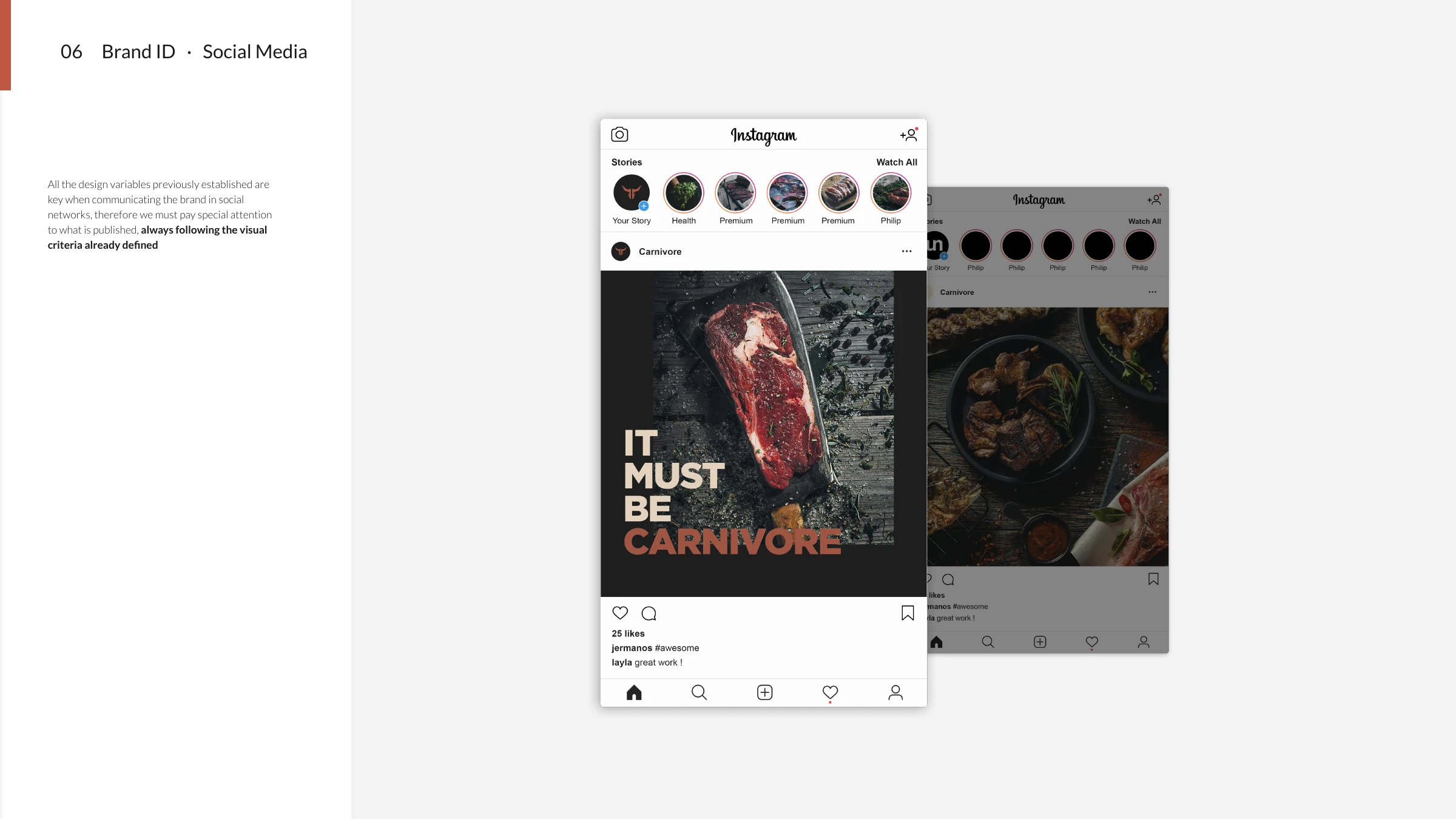 Carnivore Instagram — it must be Carnivore