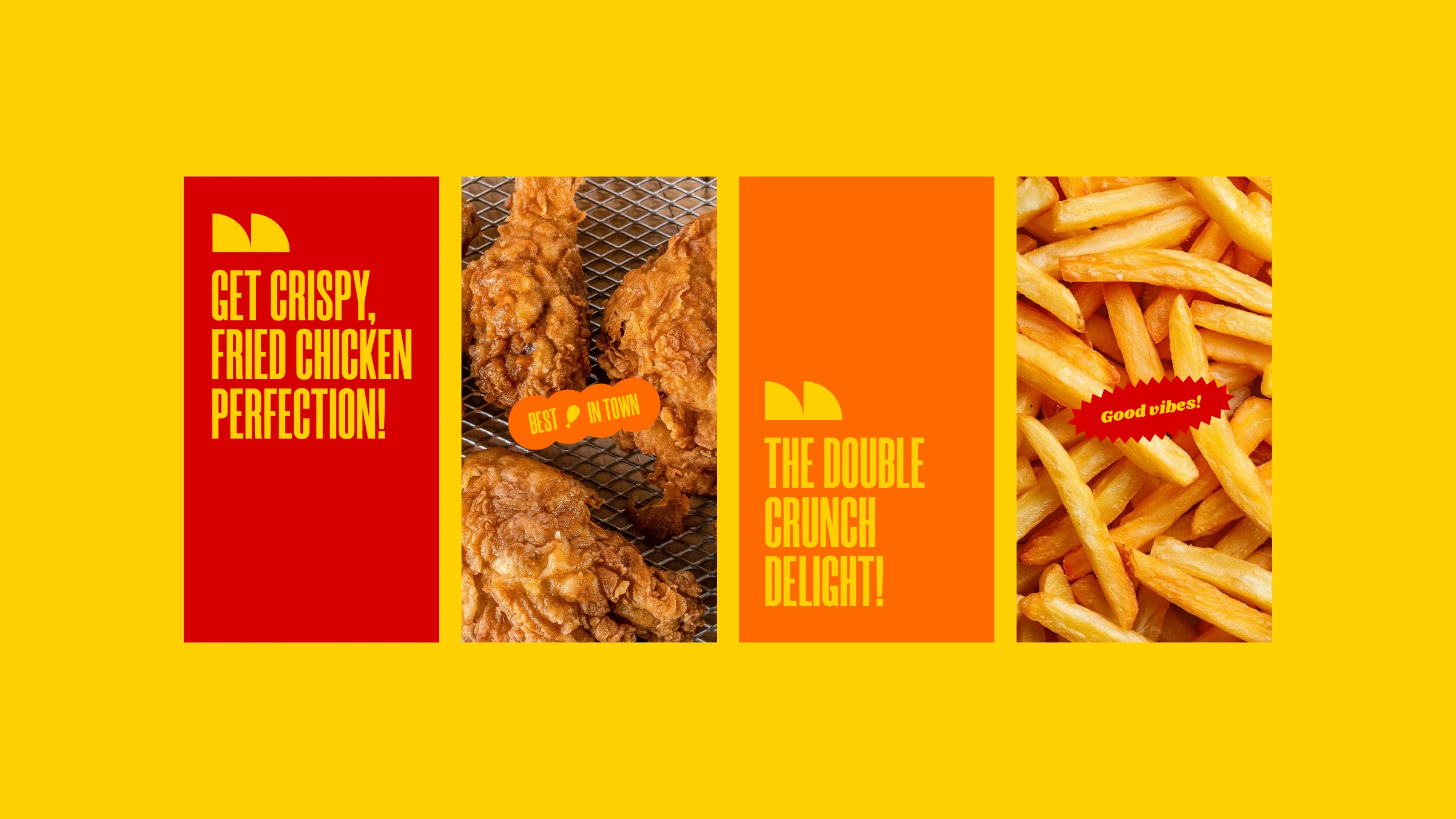 Crispee's Chicken promo — get crispy, double crunch delight