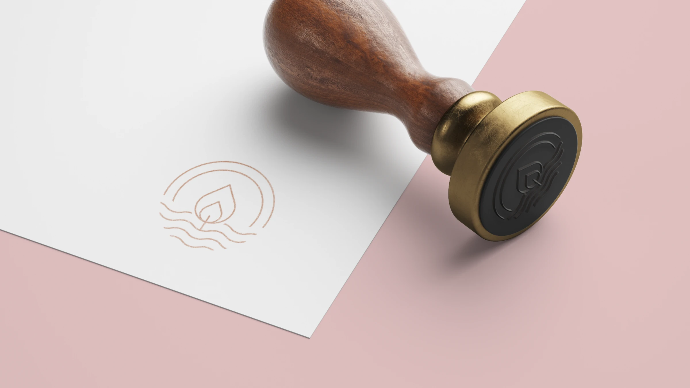 The OCASO isotype as a wax stamp