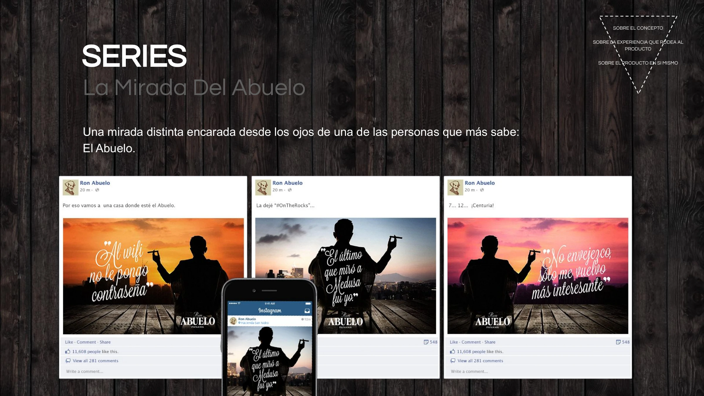 Series — La Mirada del Abuelo: sunset-silhouette quote posts